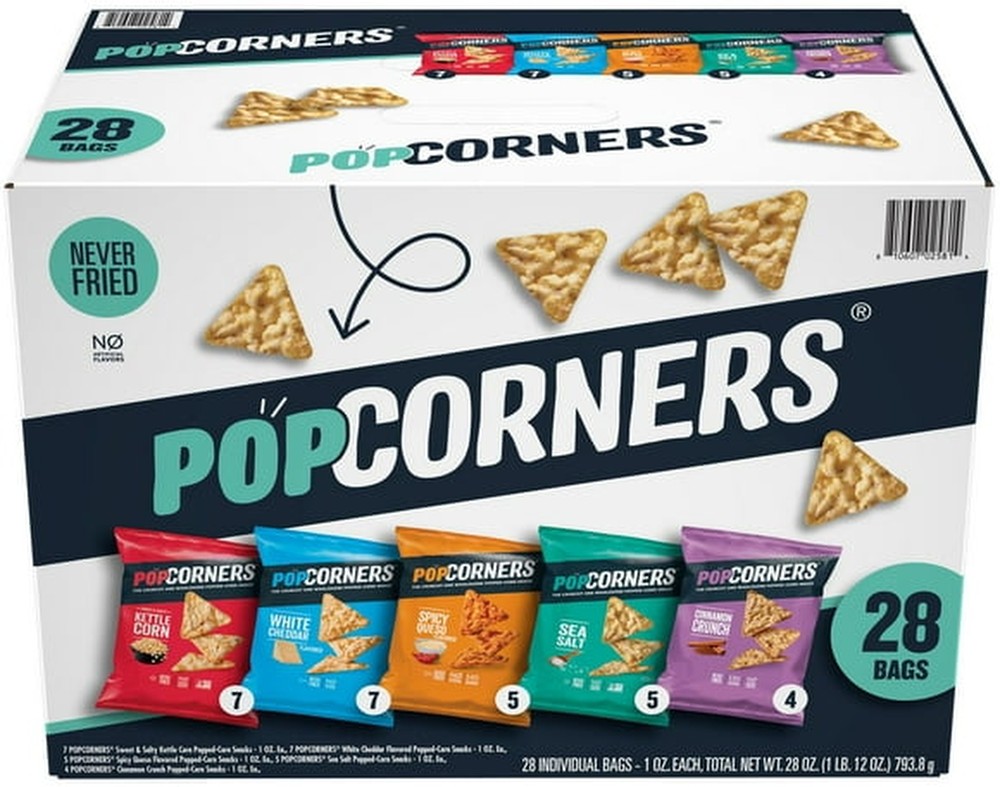 Popcorners Snack Mix Variety Pack Chips, 1 oz, 28 ct.