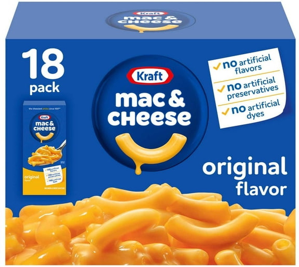 Original Macaroni and Cheese Dinner 18 pk.
