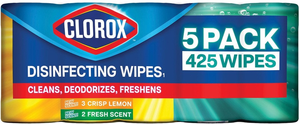 Disinfecting Cleaning Wipes, Variety Pack, 5 ct., 425 wipes