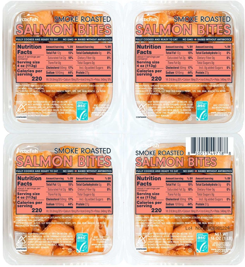 Smoke Roasted Salmon Bites, 16 oz.