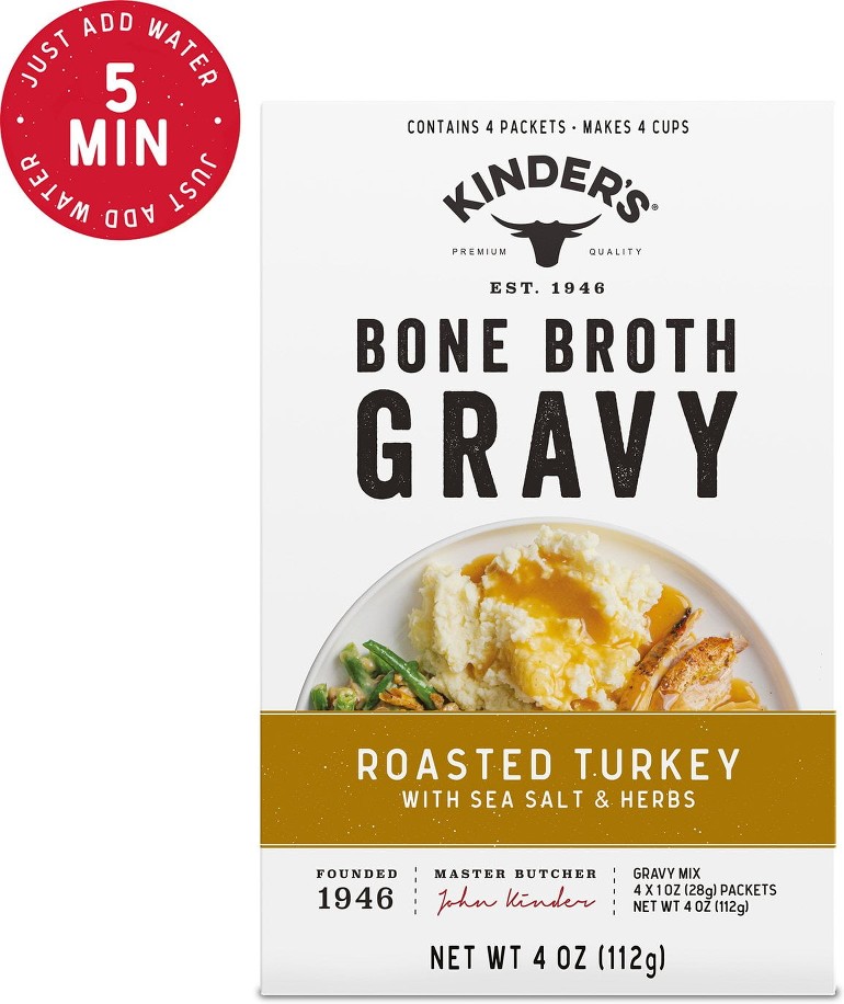 Turkey Bone Broth Gravy, 4 oz., 4 pk.