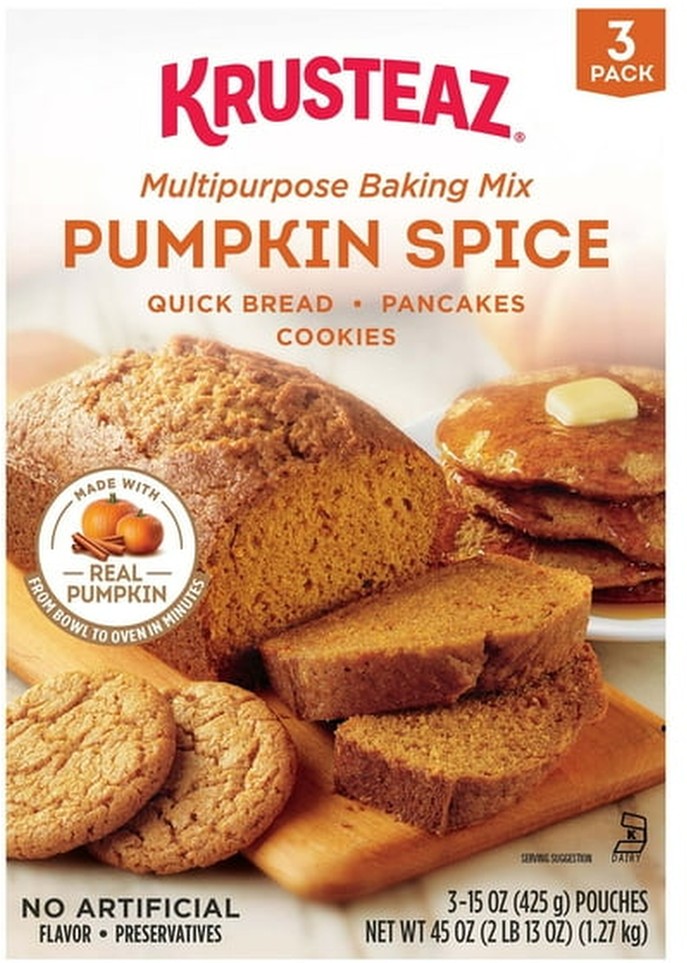 Pumpkin Spice Baking Mix, 15 oz., 3 pk.