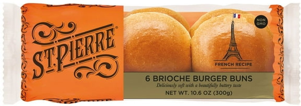 Brioche Burger Buns, 6 ct.