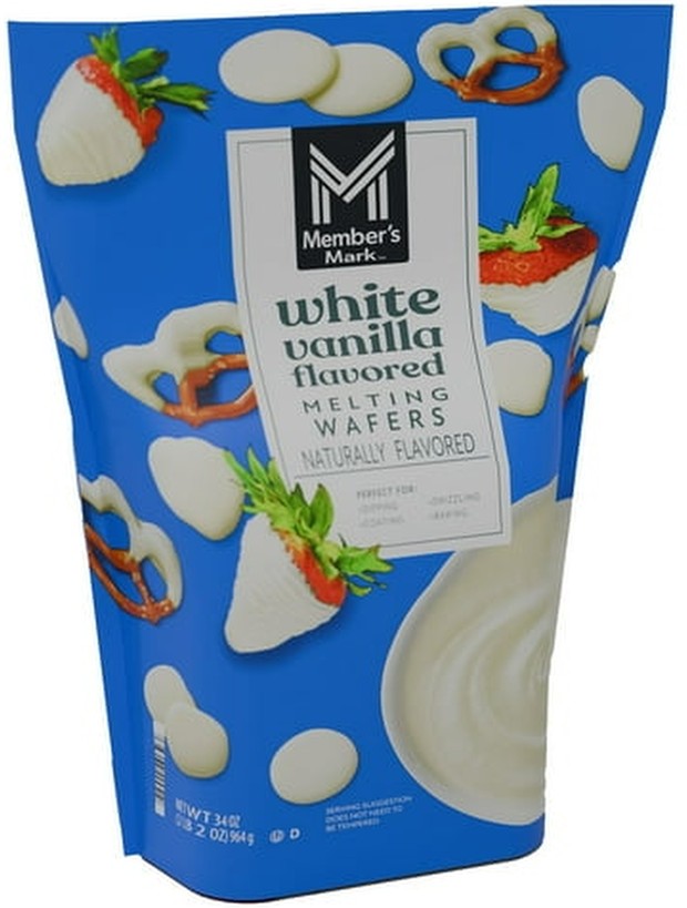 White Vanilla Melting Wafers, 34 oz.