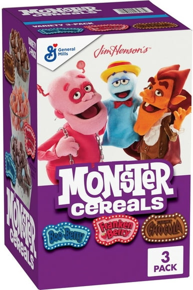 Monsters Muppet Variety Pack Cereal, 31.3 oz., 3 pk.