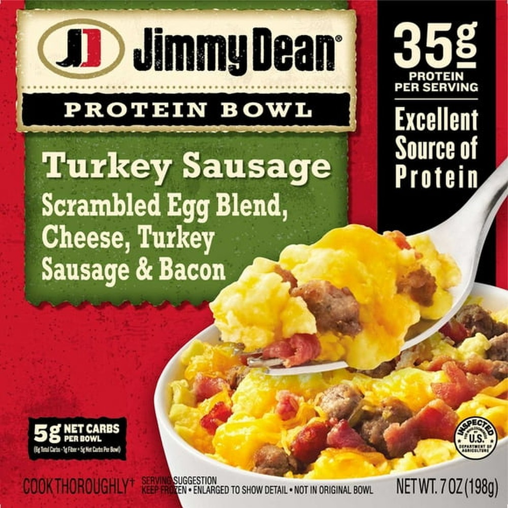 Turkey Sausage Protein Bowl, Frozen, 7 oz., 4 ct.