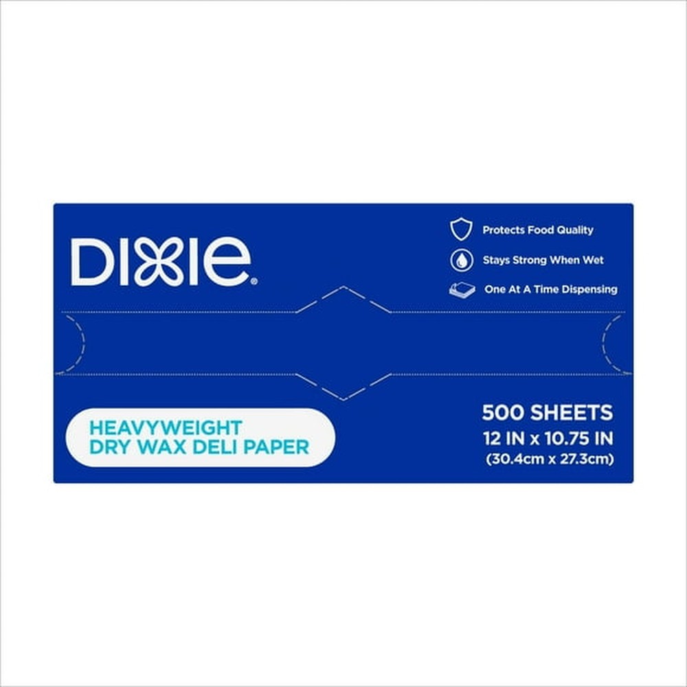 Heavyweight Dry Wax Deli Paper 12" X 10.75", 500 ct.
