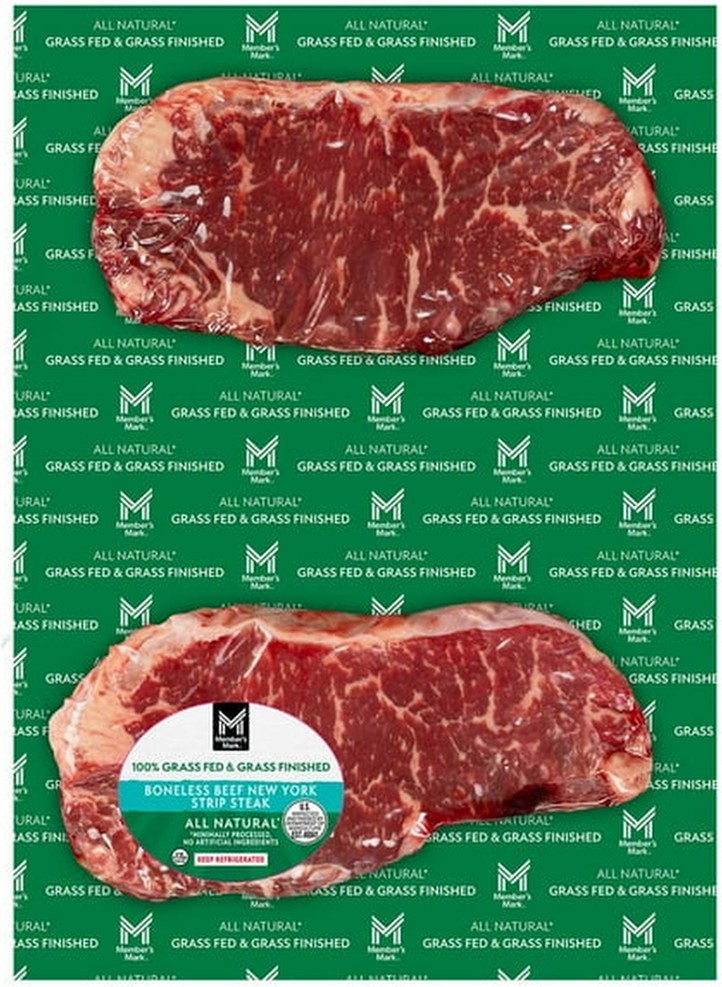 Grass Fed Beef NY Strip Steak, priced per pound