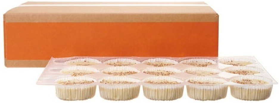 Banana Nut Muffins, Frozen, Case, 60 ct.