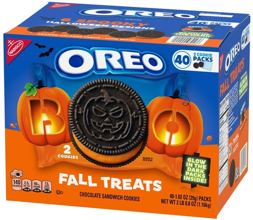 Fall Treats Orange Creme Sandwich Cookies, 1.02 oz., 40 pk.