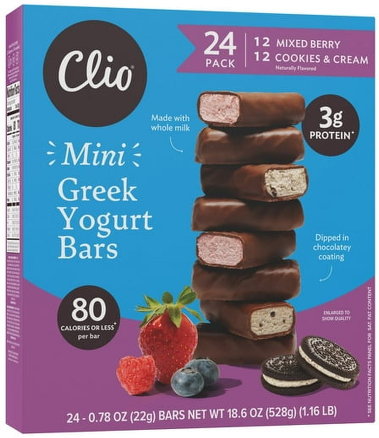 Greek Yogurt Mini Bars, Variety Pack, 24 ct.