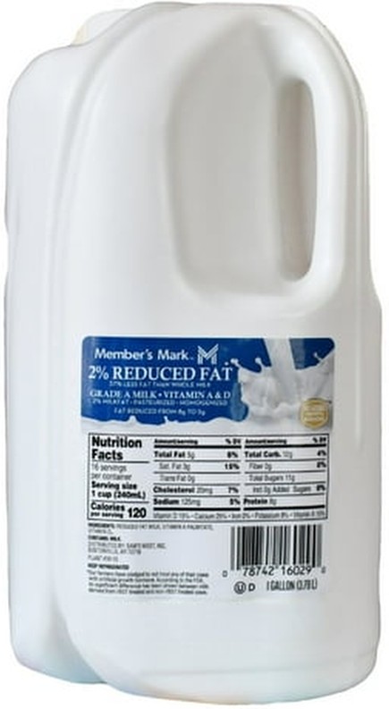 2% Reduced Fat Milk (1 gal.)