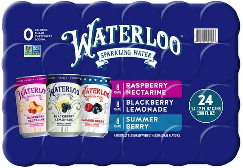 Sparkling Water Variety Pack 12 fl. oz., 24 pk.