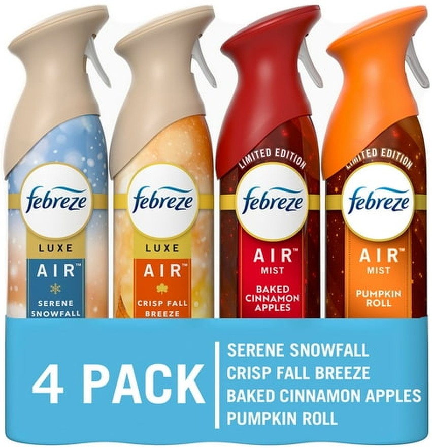 Air Effects Air Freshener Spray, Fall +Holiday Mixed Scents, 4 ct., 35.2 oz.