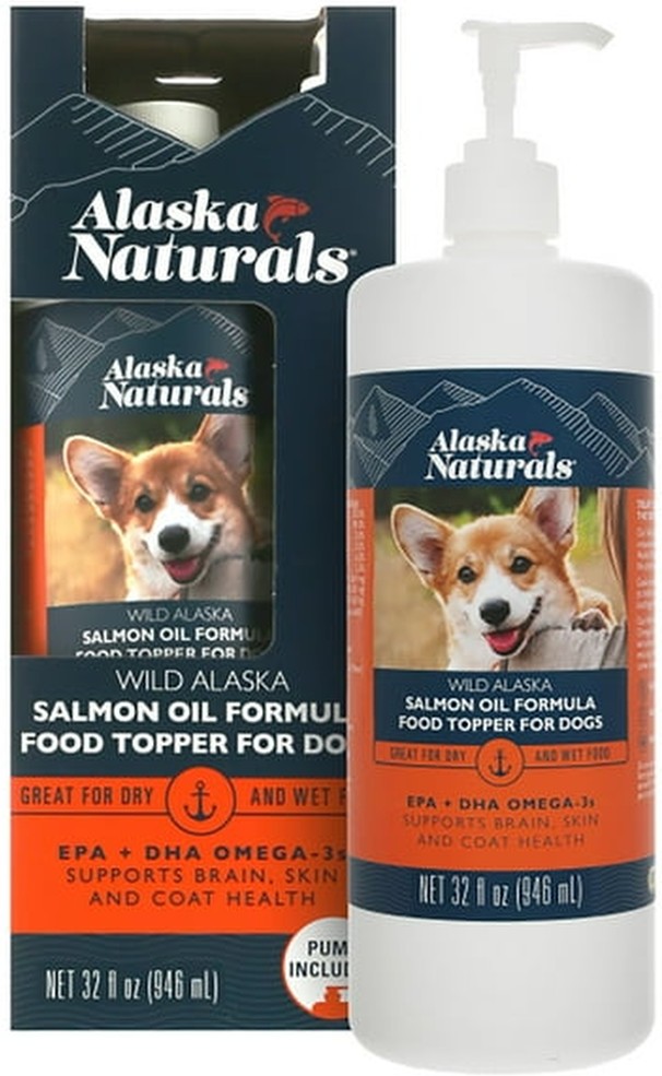 Wild Alaska Salmon Oil Formula Dog Food Topper, 32 oz.