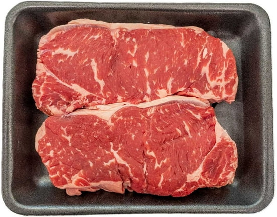 USDA Choice Angus Beef Boneless NY Strip Steak, priced per pound