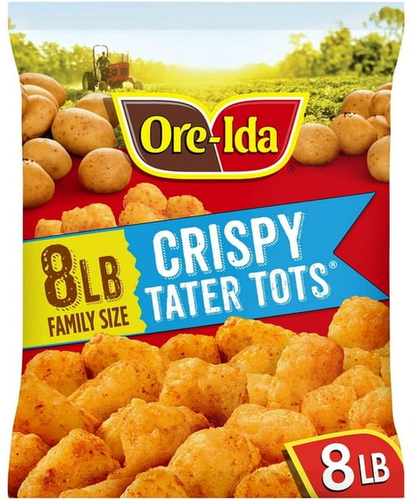 Golden Tater Tots, Frozen, 8 lbs.