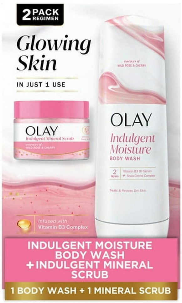 Indulgent Moisture Scrub + Bodywash Duo Pack
