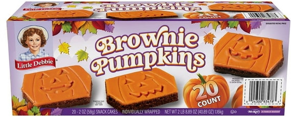 Fall Brownie Pumpkins, 2 oz., 20 ct.