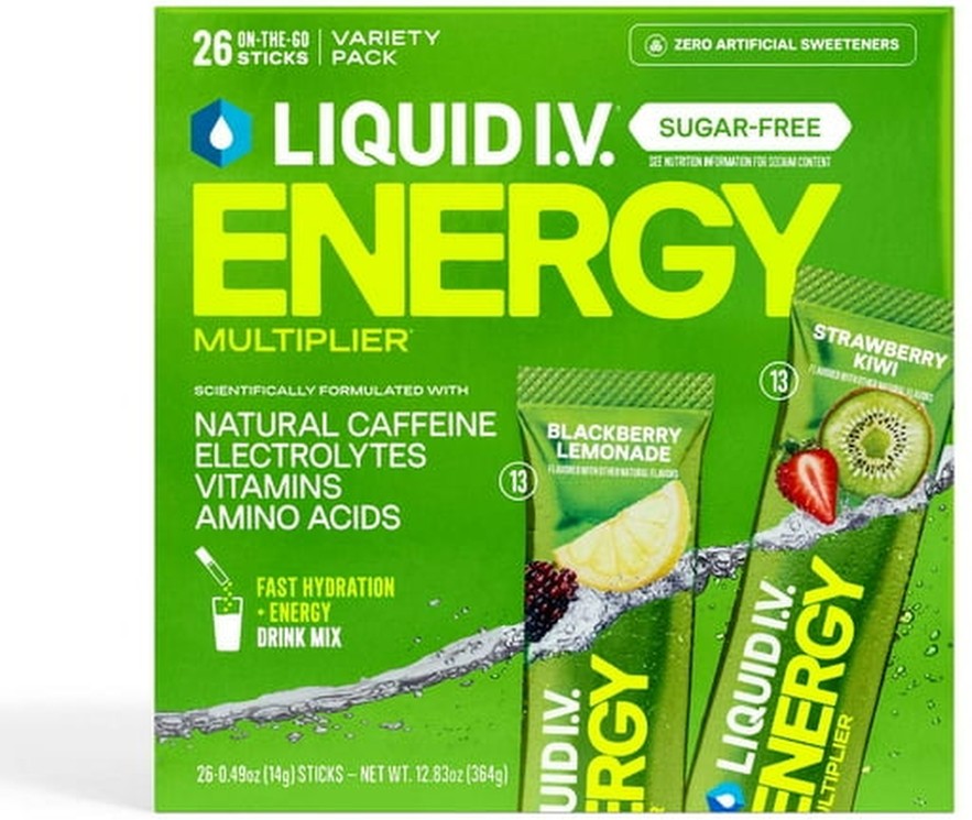 Sugar Free Energy Variety Pack, 0.49 oz., 26 pk.