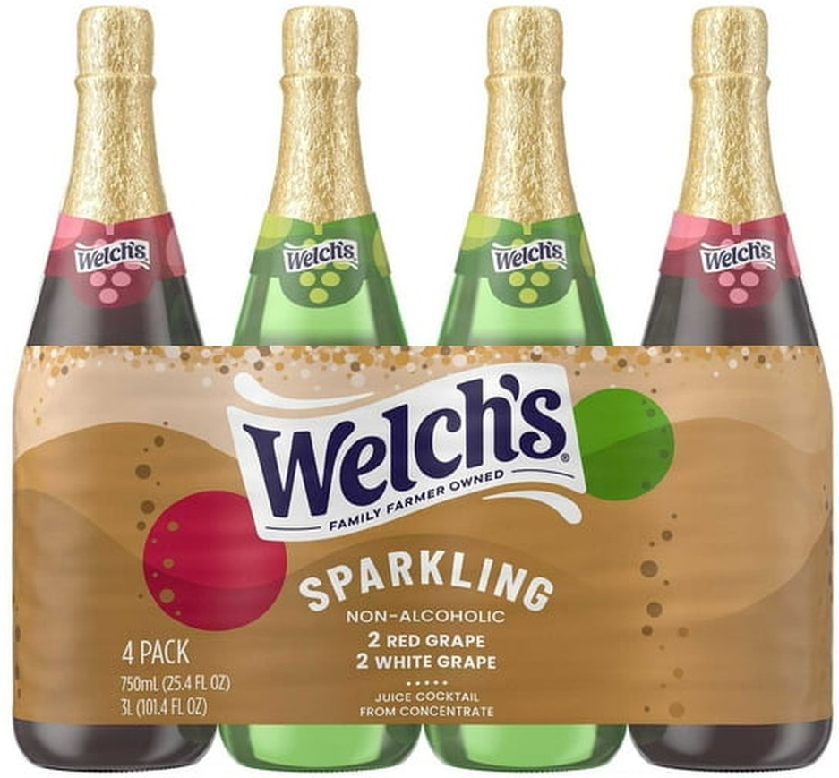 Sparkling Juice Cocktail Variety Pack 750 ml, 4 pk.