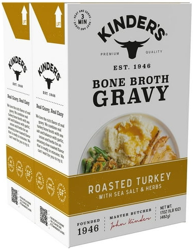 Roasted Turkey Bone Broth Gravy, 17 oz., 2 pk.