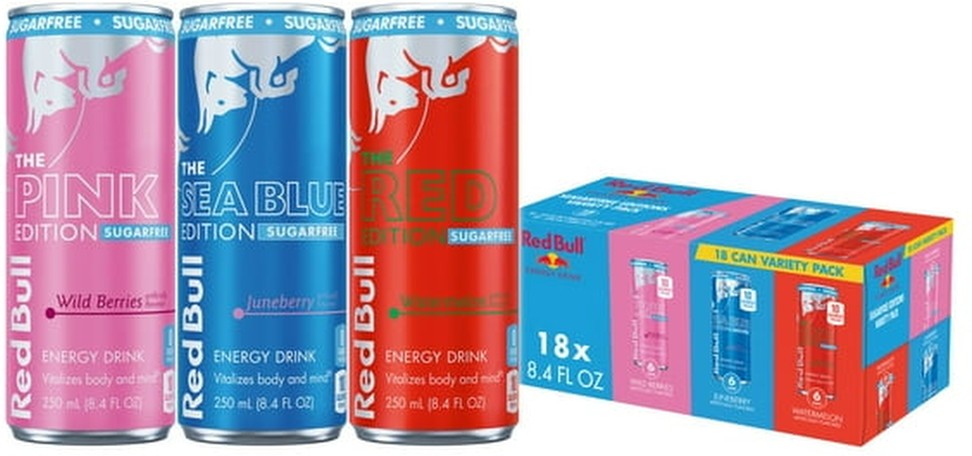 Sugar Free Editions Variety Pack, 8.4 fl. oz., 18 pk.