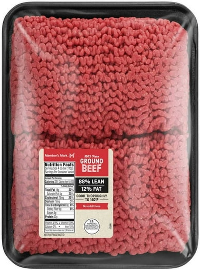88/12 Ground Beef, priced per pound