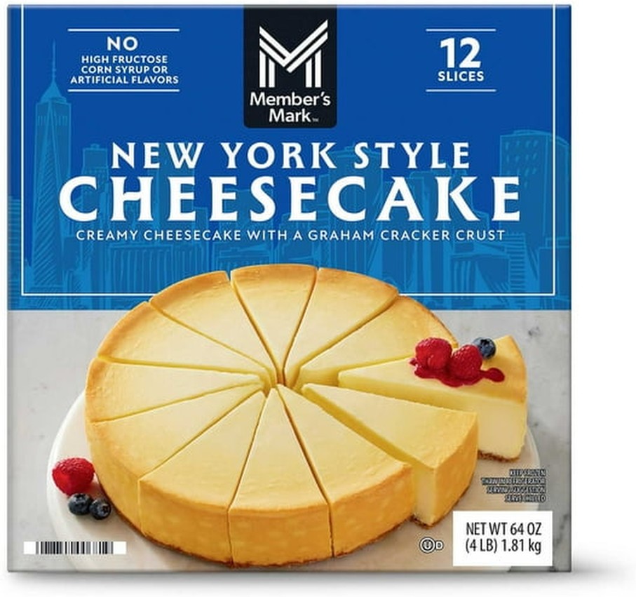 9" New York Style Cheesecake, Frozen, 12 slices