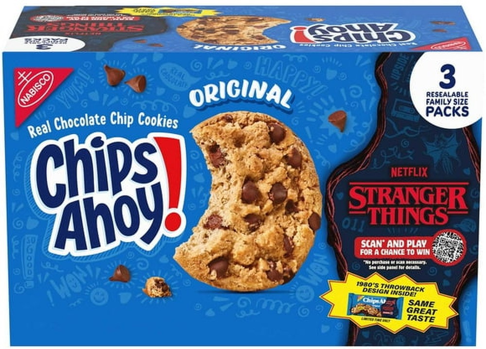 Chocolate Chip Cookies, Family Size, 18.2 oz., 3 pk.