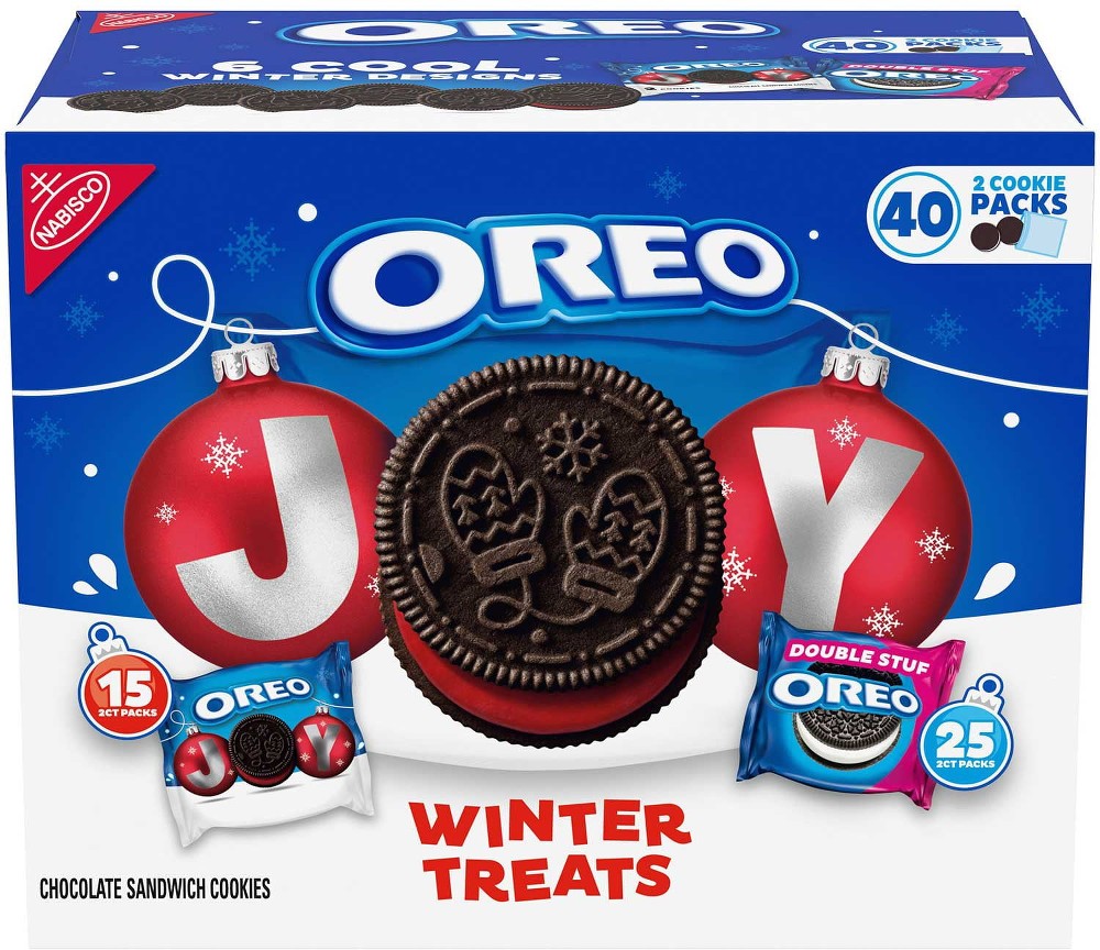 Winter Treats Cookie Variety Pack 1.02 oz., 40 pk.