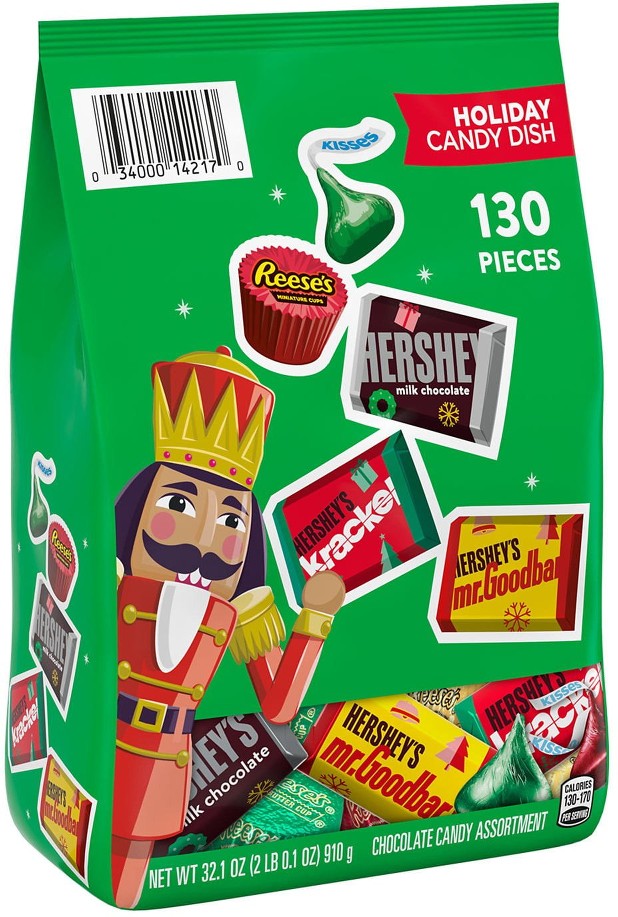 Christmas Assorted Chocolate Candy, 130 pcs.