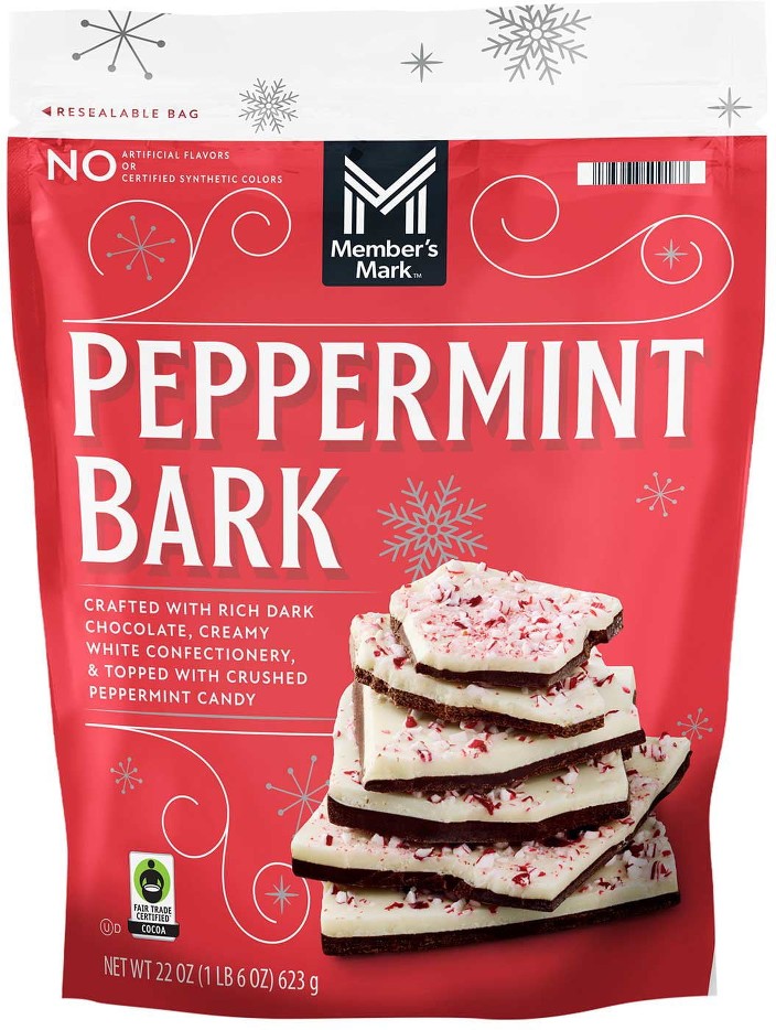Dark Chocolate Peppermint Bark, 22 oz.