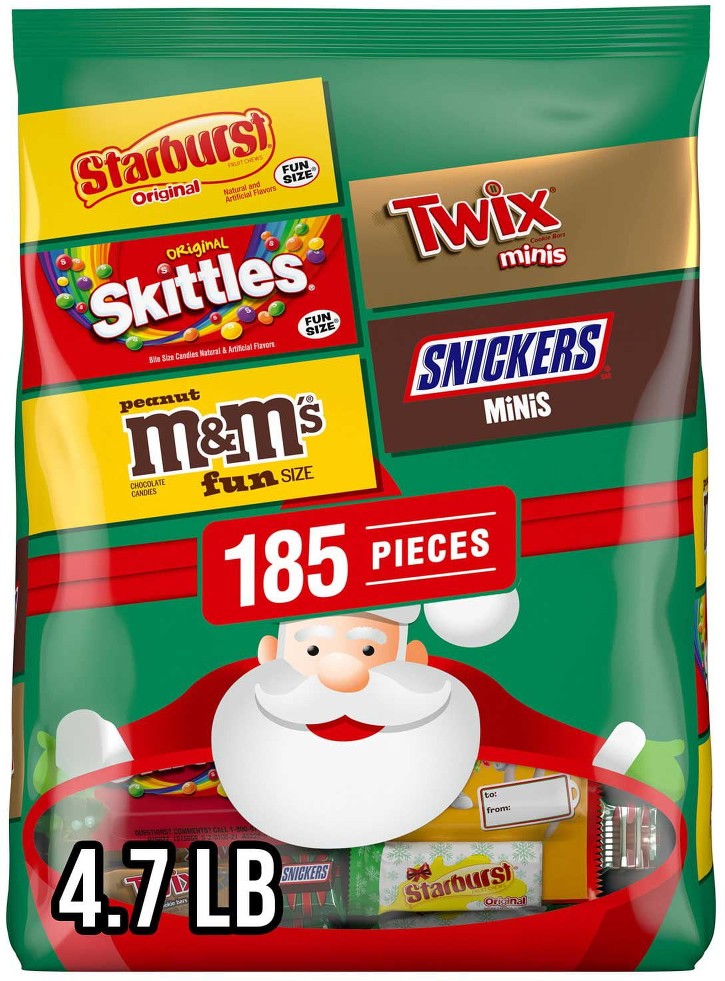 Christmas Variety Pack Candy, 185 pcs.