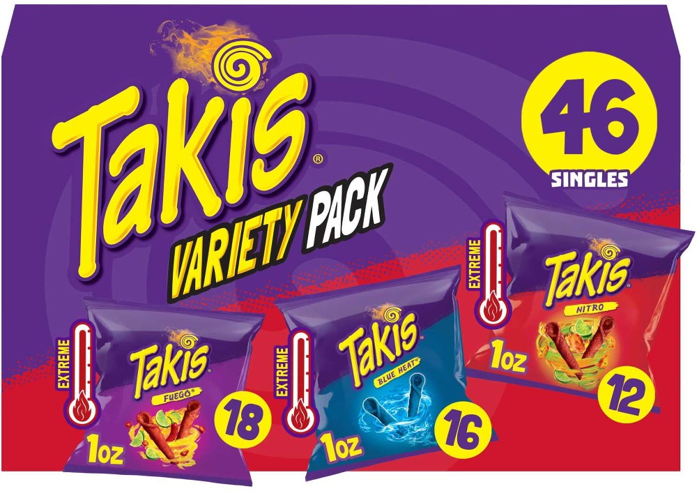 Variety Pack Rolled Tortilla Chips, 1 oz., 46 pk.