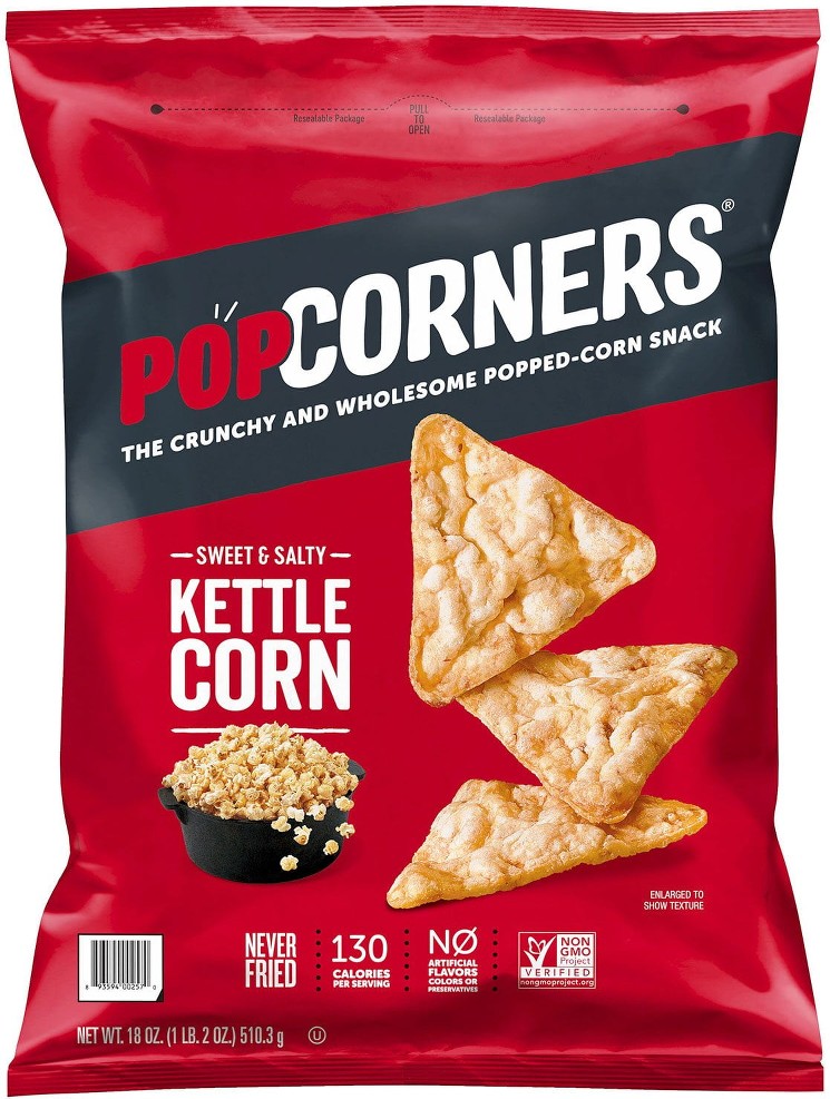 Sweet & Salty Kettle Corn Popped-Corn Snack, 18 oz.
