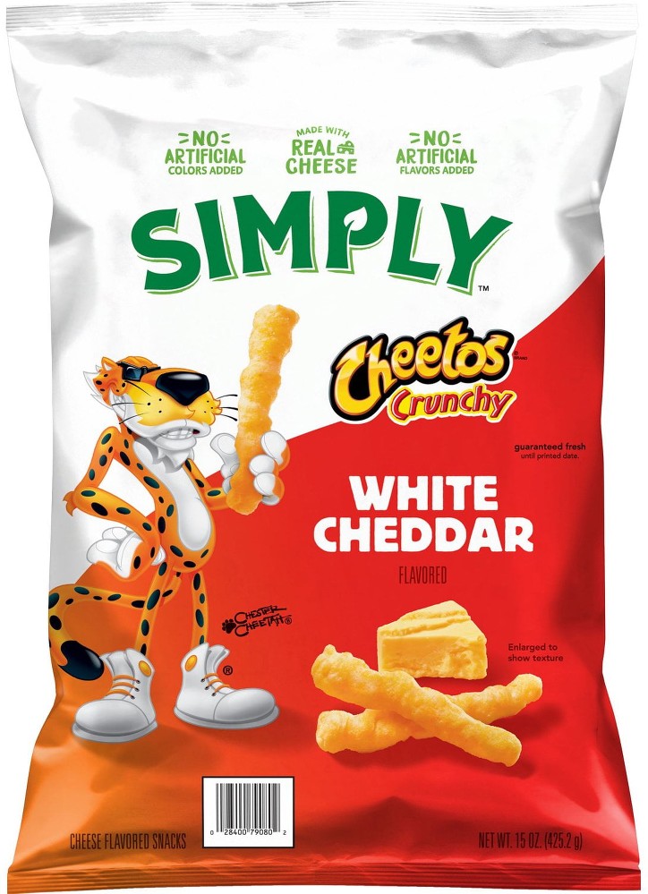 Simply White Cheddar Cheese Snacks, 15 oz.