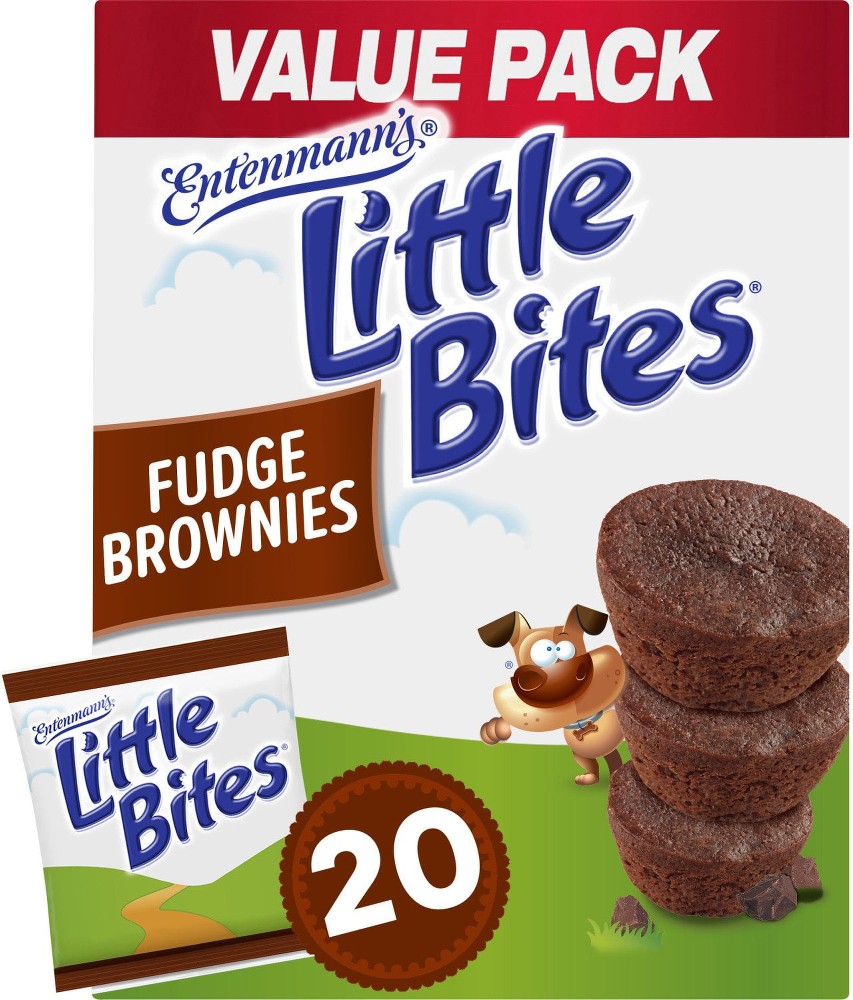 Little Bites Fudge Brownie Mini Muffins 1.95 oz., 20 pk.