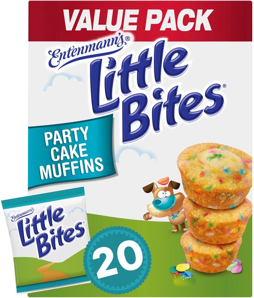 Little Bites Party Cake Muffins, 1.65 oz., 20 pk.