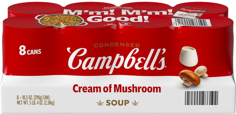 Cream of Mushroom Soup 10.5 oz., 8 pk.