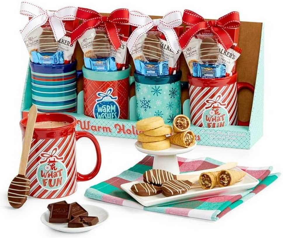 Holiday Ceramic Mug Gift Set, 4 ct.