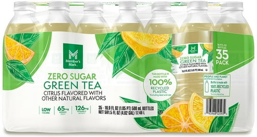 Zero Sugar Green Tea, 16.9 fl. oz., 35 pk.