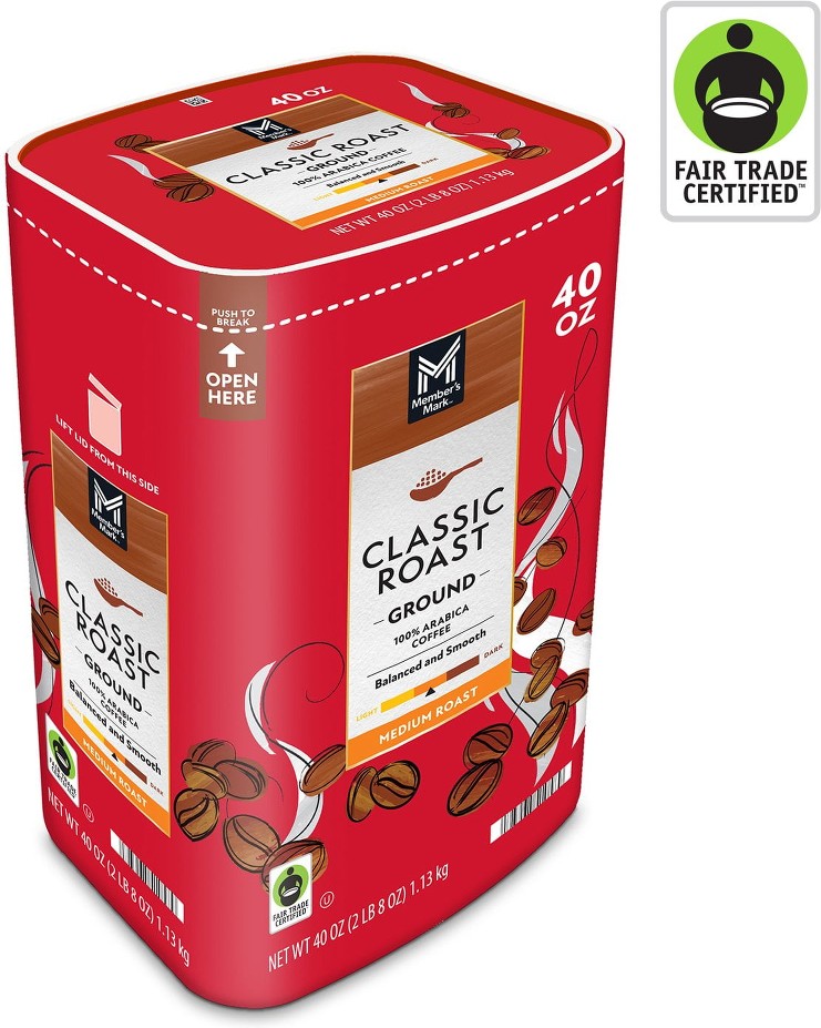 Classic Medium Roast Ground Coffee, 40 oz.
