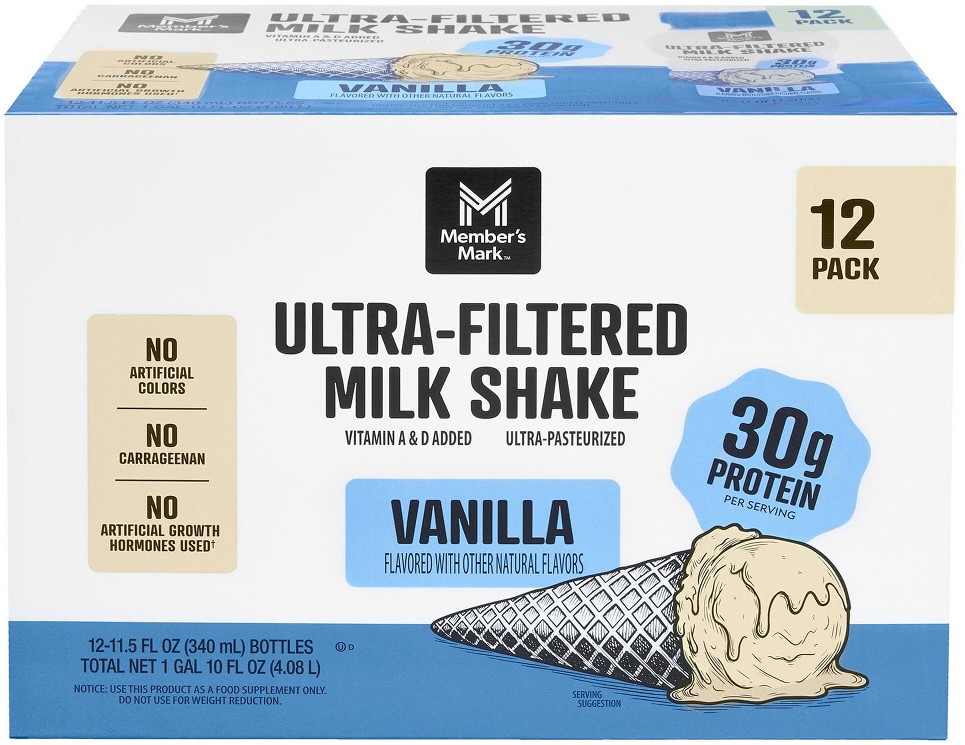 Ultra-Filtered Milk Shake, Vanilla, 11.5 fl. oz., 12 pk.