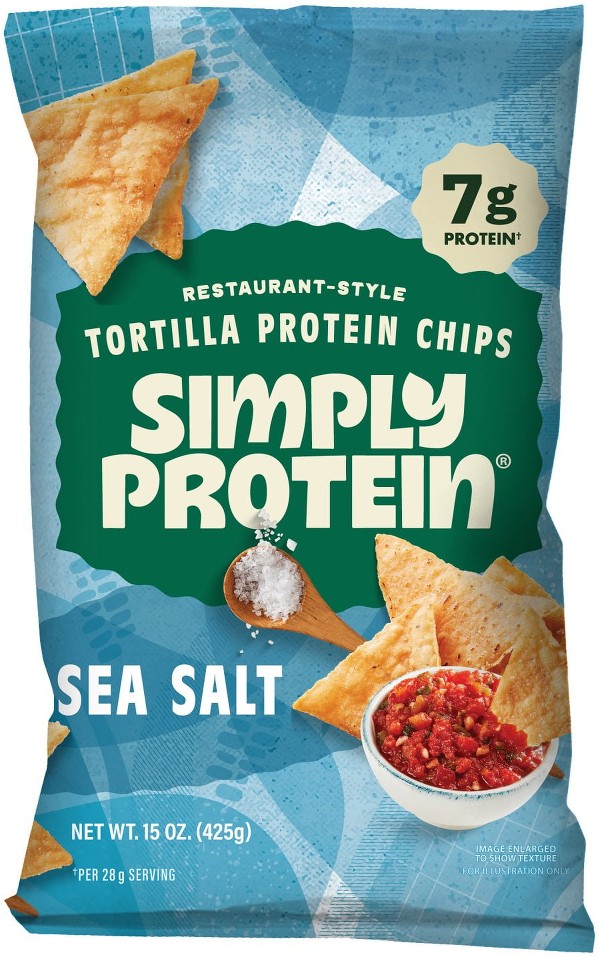 Restaurant-Style Sea Salt Tortilla Protein Chips, 15 oz.