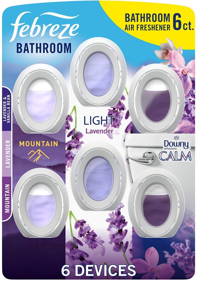 Small Spaces Air Freshener, Mixed, 6 Refills