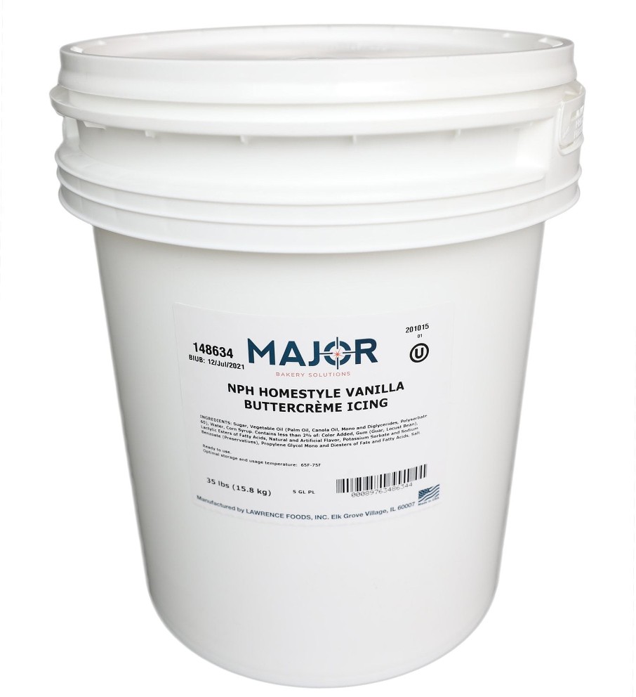 DecoCremes Icing, White (35 lbs.)