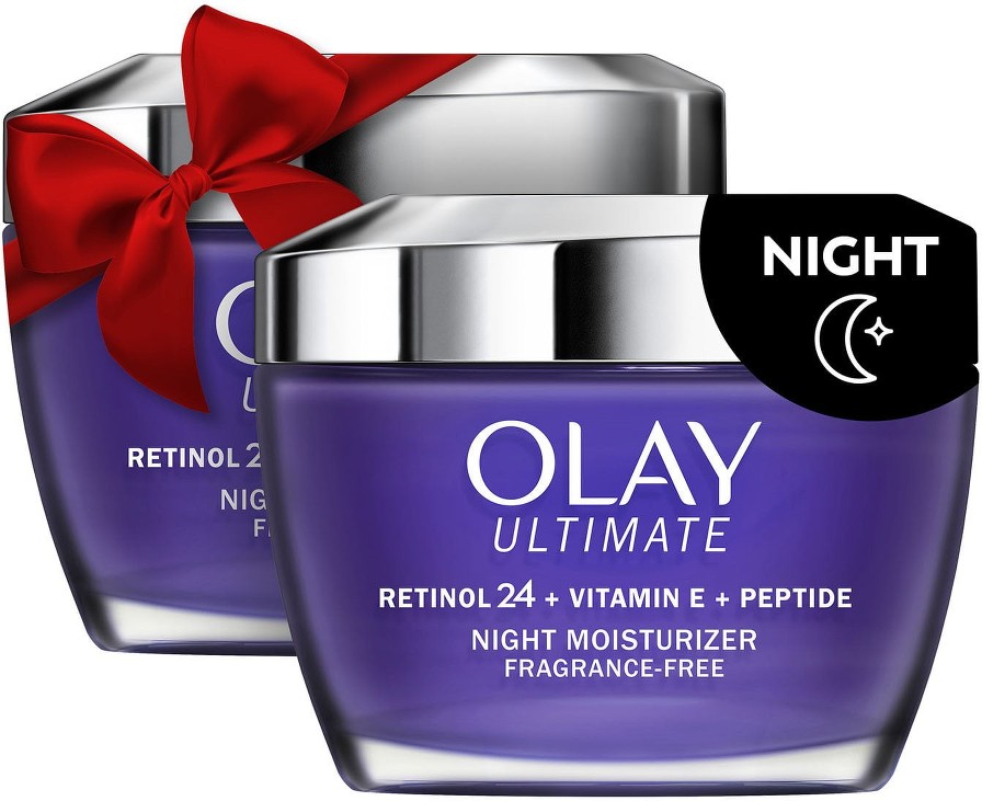 Ultimate Retinol 24 + Vitamin E + Peptide Night Moisturizer, 1.7 oz., 2 pk.