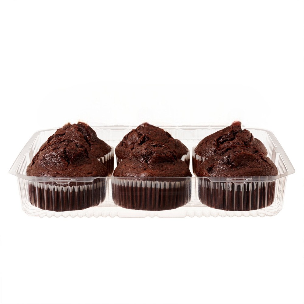 Double Chocolate Muffins, 6 ct.