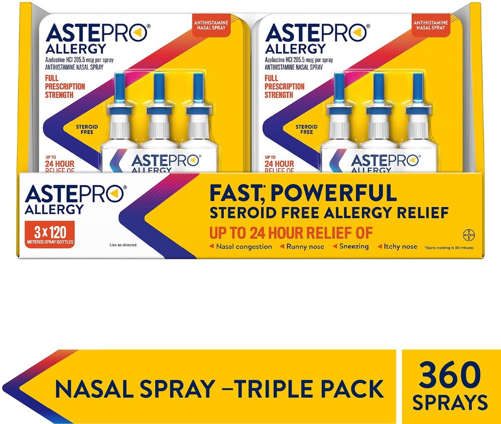 Adult Nasal Spray 120 ml./bottle, 3 pk.